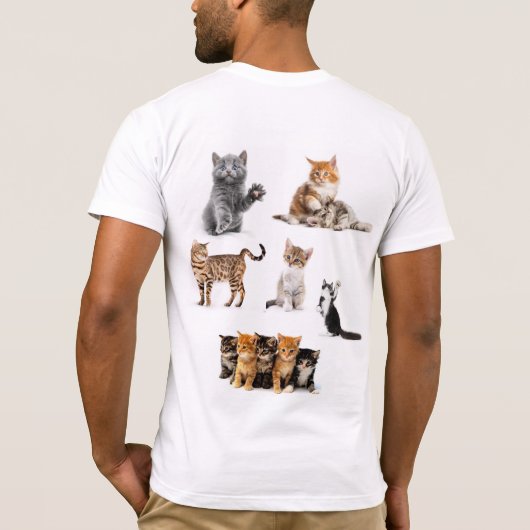 T-shirt L'amour des chats (Dos)