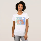 T-shirt L'amour des chiots (Devant entier)