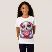 T-Shirt L'amour des chiots (Devant entier)