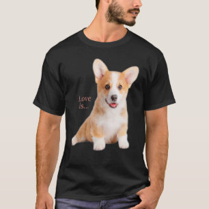 T-shirt L'amour des Corgi est maman papa chiot animal femm