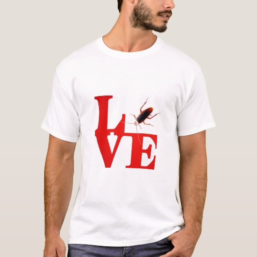 T-shirt L'AMOUR des hommes (avec le cancrelat) (Devant)