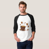 T-shirt L'amour du café (Devant entier)