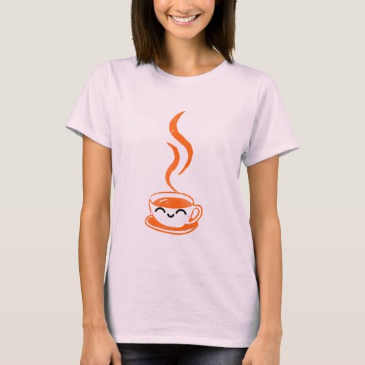 T-shirt L'amour du café (Devant)