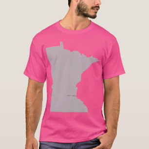 T-shirt L'amour du Minnesota en Mauve Active
