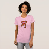 T-shirt L'amour du serpent (Devant entier)