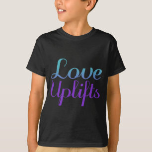 T-shirt L'amour élève Prévention du suicide Tri-Blend Prem