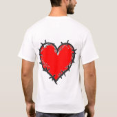 T-shirt L'amour est (Dos)