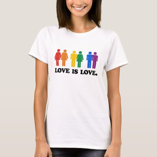 T-shirt L'amour est amour (Devant)