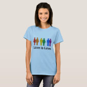 T-shirt L'amour est amour (Devant entier)