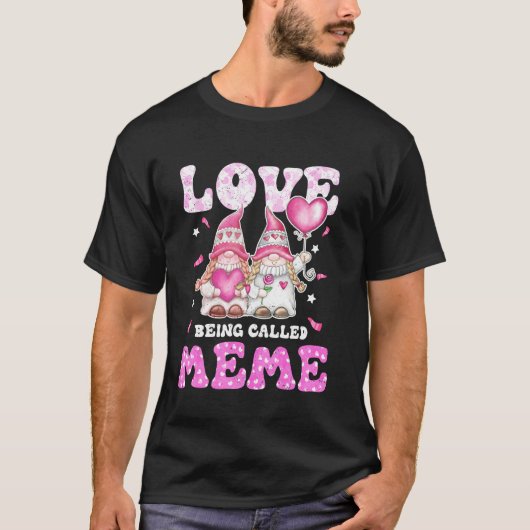 T-shirt L'amour est appelé mème Gnomes grand-mère et petit (Devant)