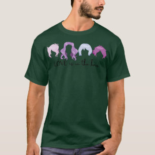 T-shirt L'amour est dans les cheveux 3