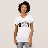 T-shirt L'amour est éternel (Devant entier)