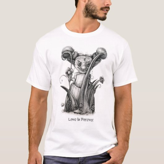 T-shirt L'amour est Forever (Devant)