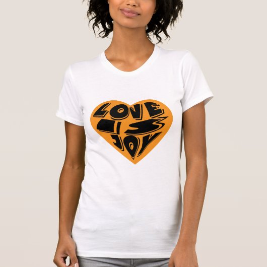 T-shirt L'amour est Joie (Devant)