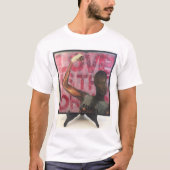T-shirt L'amour est la drogue (Devant)