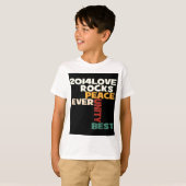 T-shirt L'amour est la réponse (Devant entier)