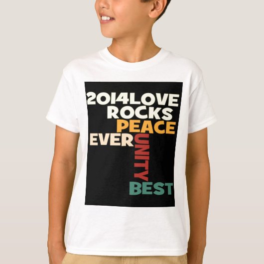 T-shirt L'amour est la réponse (Devant)