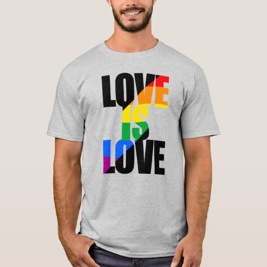 T-SHIRT L'AMOUR EST L'AMOUR (Devant)