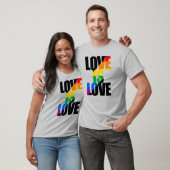 T-SHIRT L'AMOUR EST L'AMOUR (Unisexe)