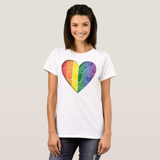 T-shirt L'amour est l'amour (Devant entier)