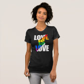 T-SHIRT L'AMOUR EST L'AMOUR (Devant entier)