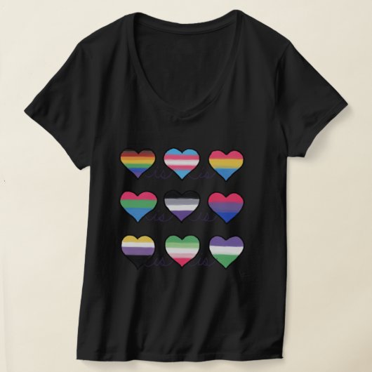 T-shirt L'amour est l'amour (Poser)