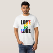 T-SHIRT L'AMOUR EST L'AMOUR (Devant entier)