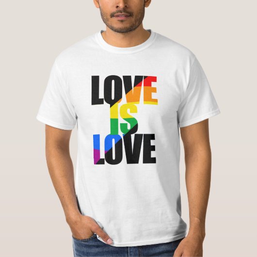 T-SHIRT L'AMOUR EST L'AMOUR (Devant)