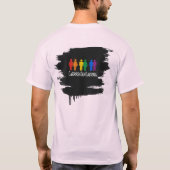 T-shirt L'amour est l'amour. (Dos)