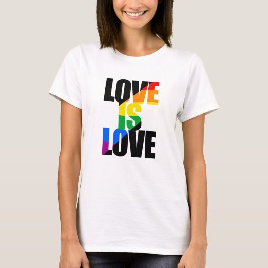 T-SHIRT L'AMOUR EST L'AMOUR (Devant)