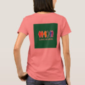 T-SHIRT L'AMOUR EST L'AMOUR VERT (Dos)