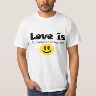 T-shirt L'amour est pièce en t