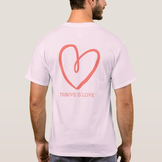 T-shirt L'amour est une réussite (Dos)