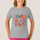 T-shirt L'amour et l'autonomisation (Devant)