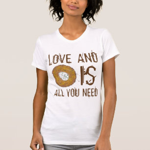 T-shirt L'amour et un Latke, c'est tout ce dont vous avez 