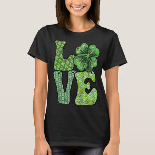 T-shirt L'amour irlandais St Patrick's Day