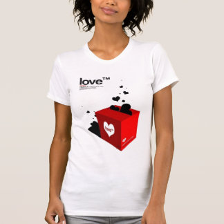 T-shirt L'amour manipulent avec soin