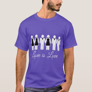 T-shirt L'AMOUR mariage EST L'AMOUR