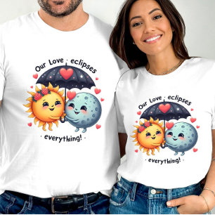 T-shirt L'amour mignon Éclipse Tout Adorable