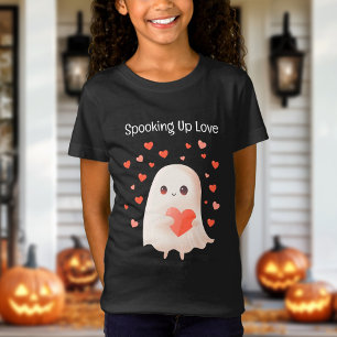 T-Shirt L'Amour Mignonne Fantôme Halloween