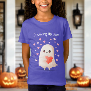 T-Shirt L'Amour Mignonne Fantôme Halloween