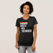 T-shirt L'amour n'a pas de sexe (Devant entier)