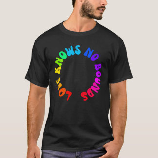 T-shirt L'Amour Ne Connaît Pas De Frontières