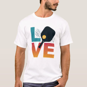 T-shirt L'amour ne signifie rien au pickleball