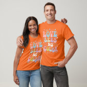 T-shirt L'amour ne voit pas la couleur (Unisexe)