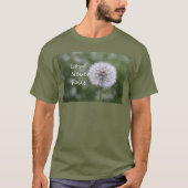 T-shirt L'amour n'échoue jamais Dandelion1 Corinthiens 13 (Devant)
