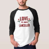 T-shirt L'amour n'est pas annulé (Devant)