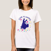 T-shirt L'amour pour la danse (Devant)