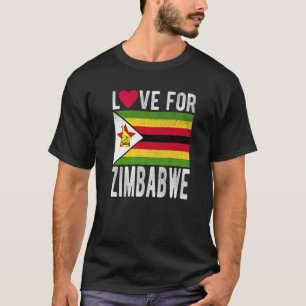 T-shirt L'amour pour le Zimbabwe