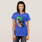 T-shirt L'Amour Pour Les Animaux Citer Inspirationnel (Devant entier)